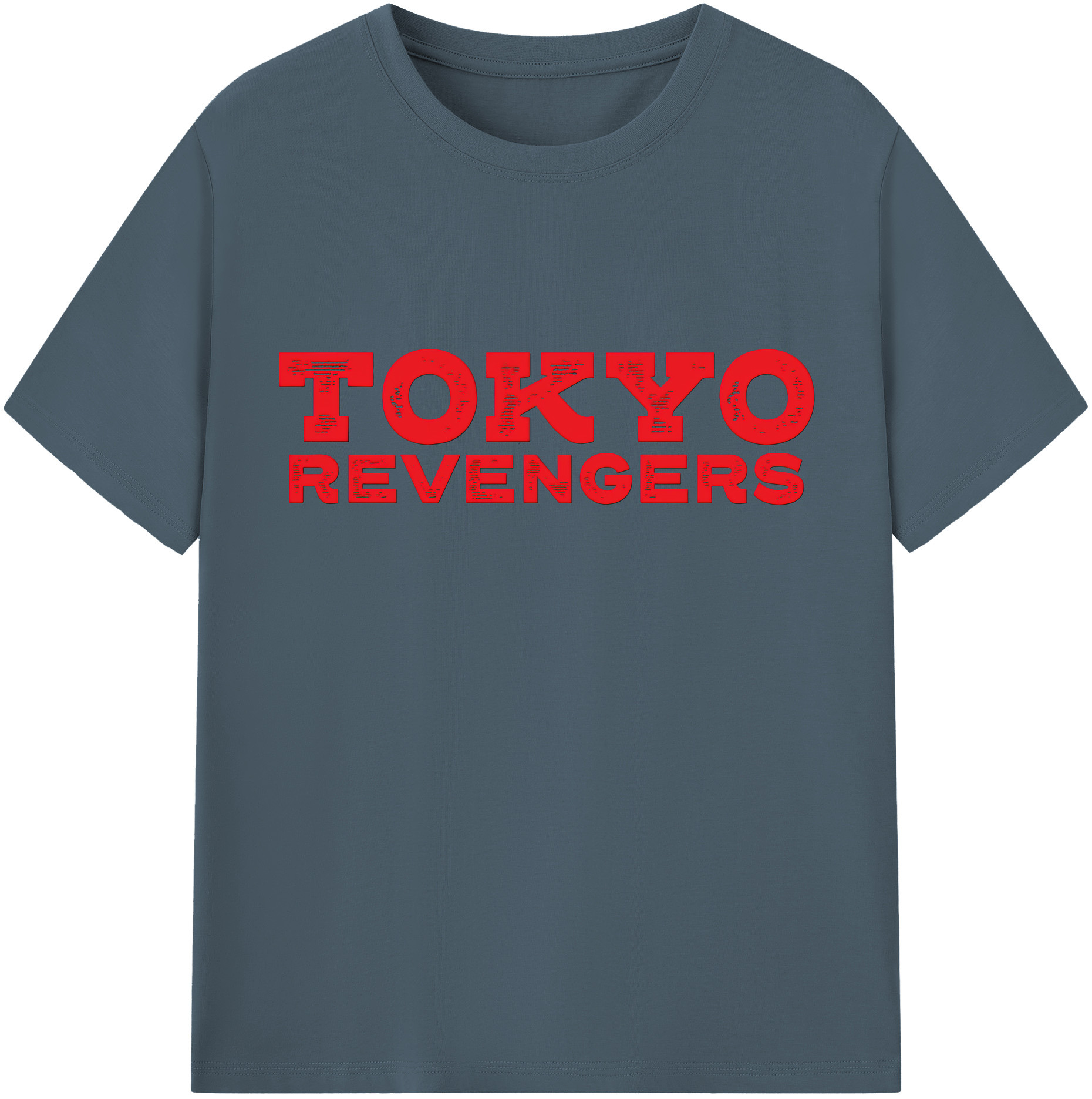 （画像用） 東京リベンジャーズ Tokyo Revengers 綿100％半袖Tシャツ（フロントプリント）